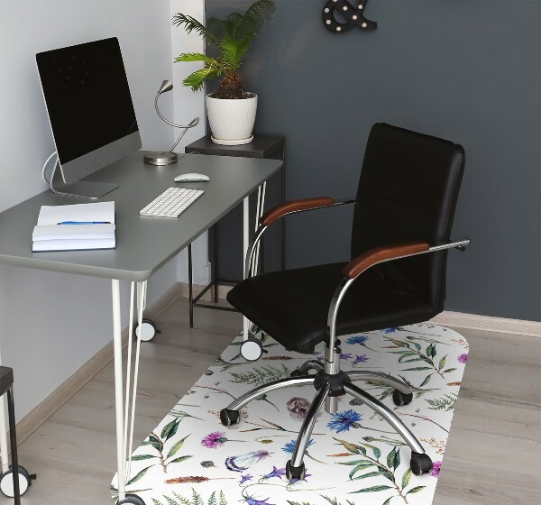 Tapis bureau Fleurs du pré