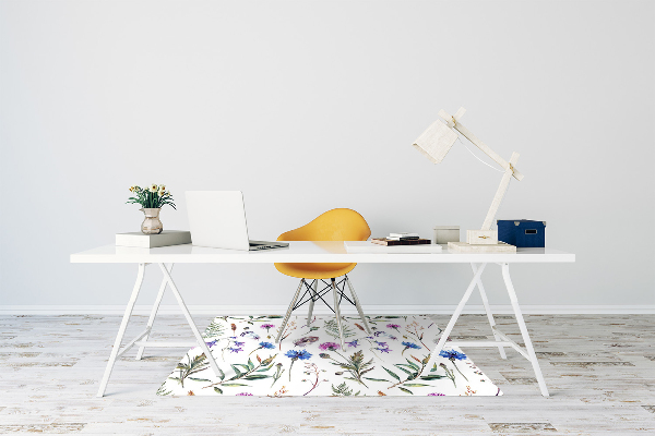 Tapis bureau Fleurs du pré