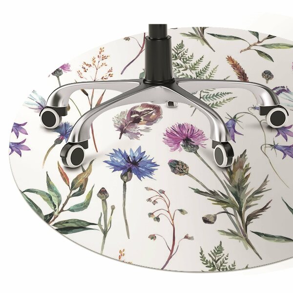 Tapis bureau Fleurs du pré