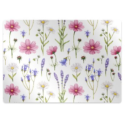 Tapis de chaise de bureau Marguerites quotidiennes