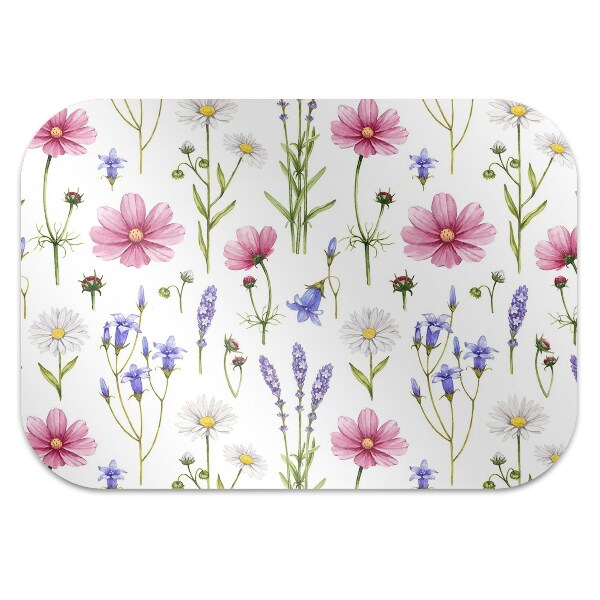 Tapis de chaise de bureau Marguerites quotidiennes