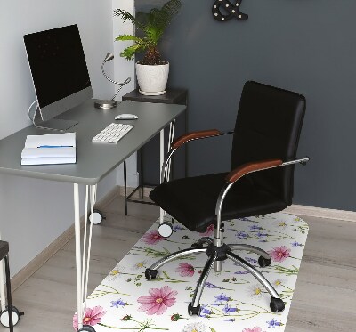 Tapis de chaise de bureau Marguerites quotidiennes