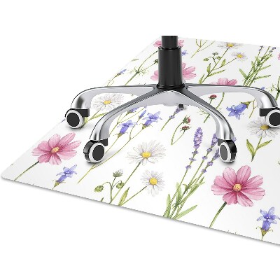 Tapis de chaise de bureau Marguerites quotidiennes