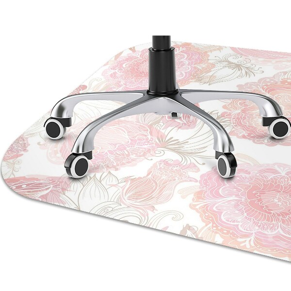 Tapis pour chaise de bureau Motif floral