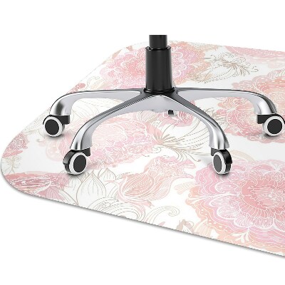 Tapis pour chaise de bureau Motif floral