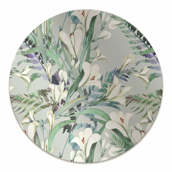 Tapis de chaise de bureau Crocus