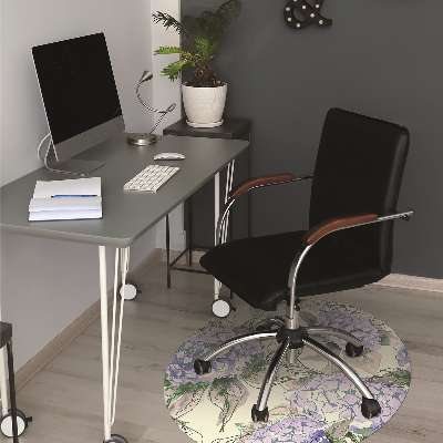 Tapis pour chaise de bureau Hortensia