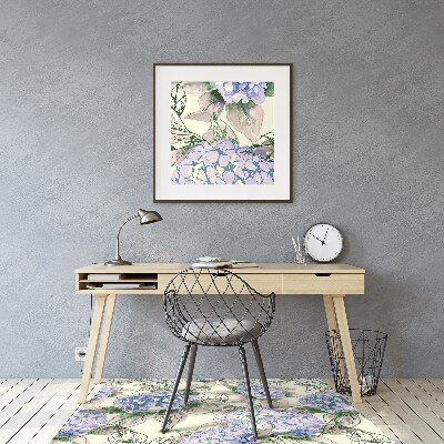 Tapis pour chaise de bureau Hortensia