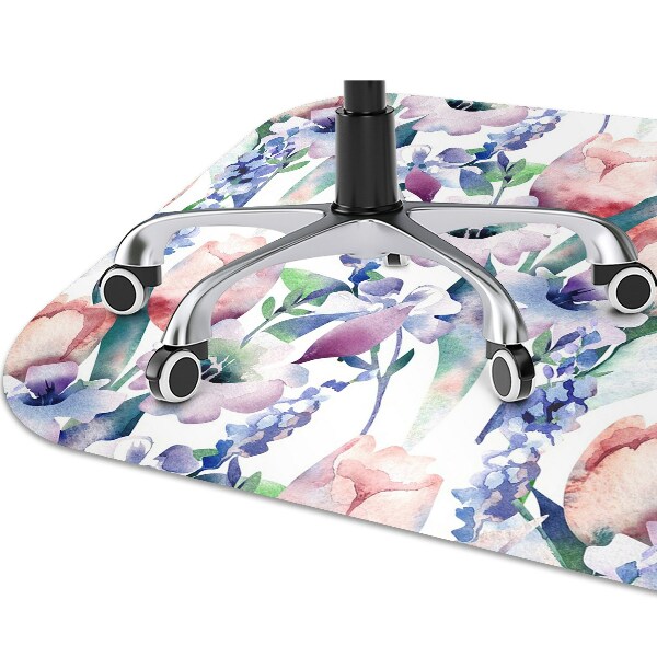 Tapis de chaise de bureau Bouquet de printemps