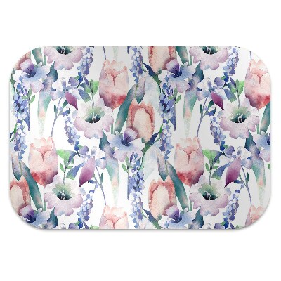 Tapis de chaise de bureau Bouquet de printemps