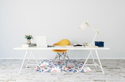 Tapis de chaise de bureau Bouquet de printemps