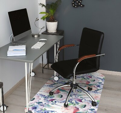 Tapis de chaise de bureau Bouquet de printemps