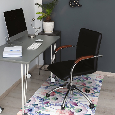 Tapis de chaise de bureau Bouquet de printemps