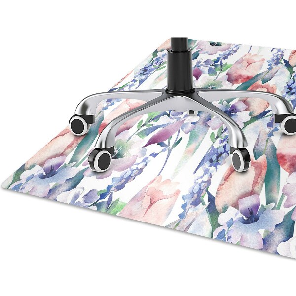 Tapis de chaise de bureau Bouquet de printemps