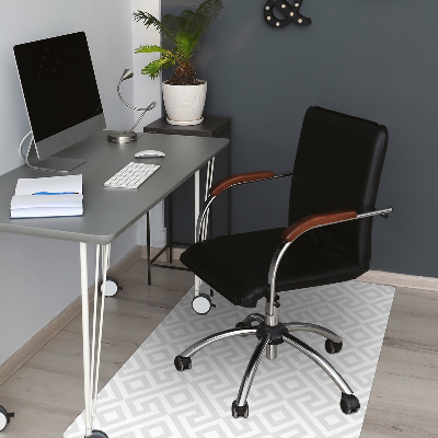 Tapis de chaise de bureau Ornement grec