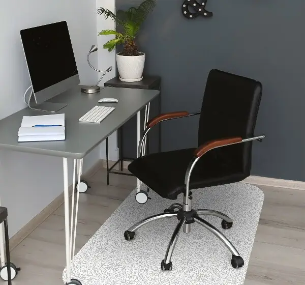 Tapis fauteuil bureau do biura Ornement floral