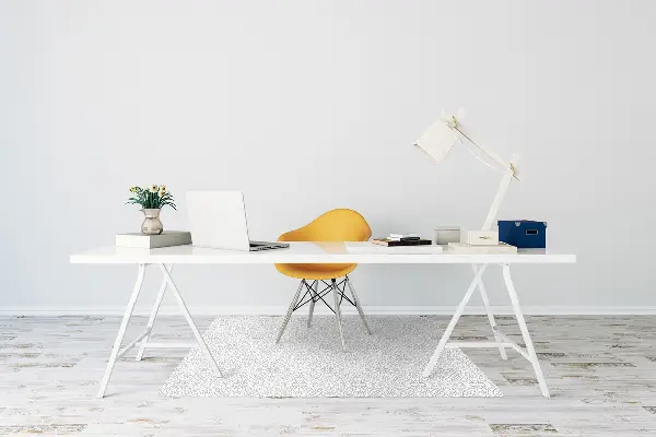 Tapis fauteuil bureau do biura Ornement floral