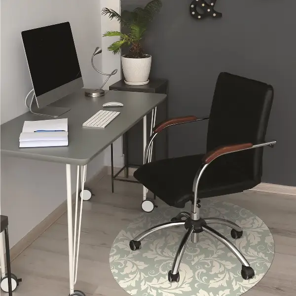 Tapis de chaise Papier peint rétro