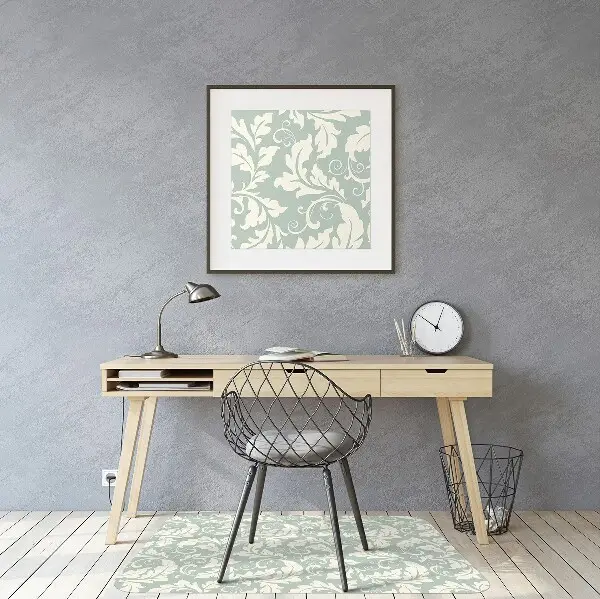 Tapis de chaise Papier peint rétro
