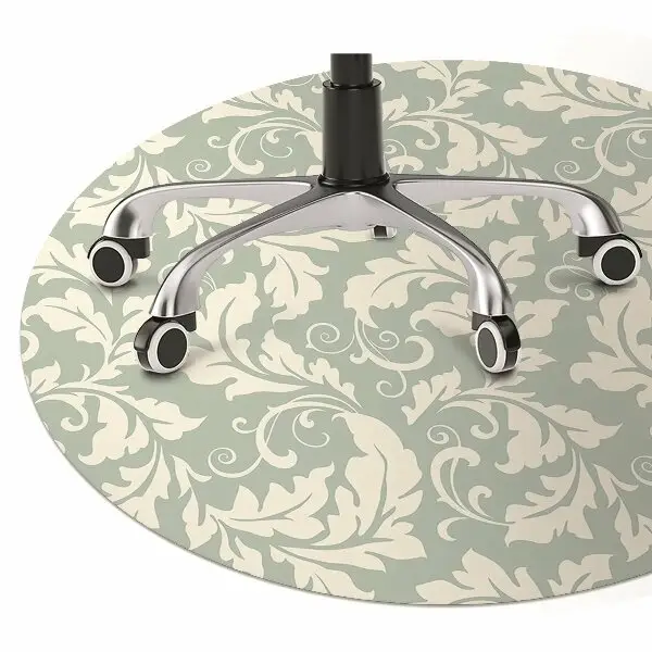 Tapis de chaise Papier peint rétro
