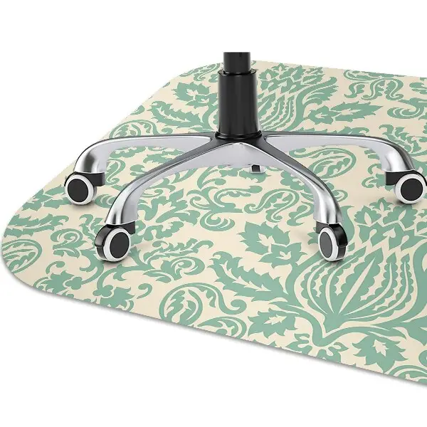 Tapis fauteuil bureau do biura Damassé vert