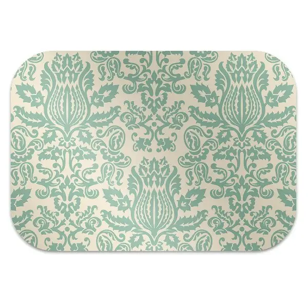 Tapis fauteuil bureau do biura Damassé vert