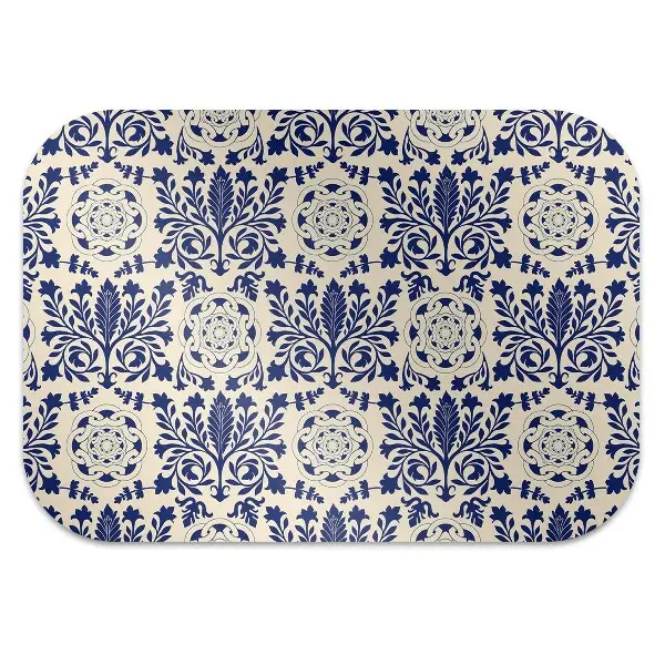 Tapis pour chaise de bureau Modèle bleu