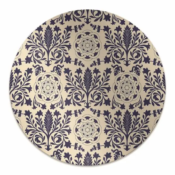 Tapis pour chaise de bureau Modèle bleu