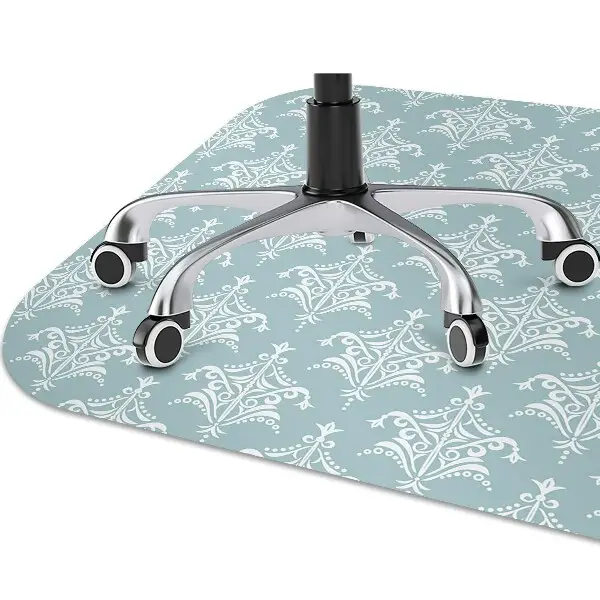 Tapis de chaise de bureau Damassé