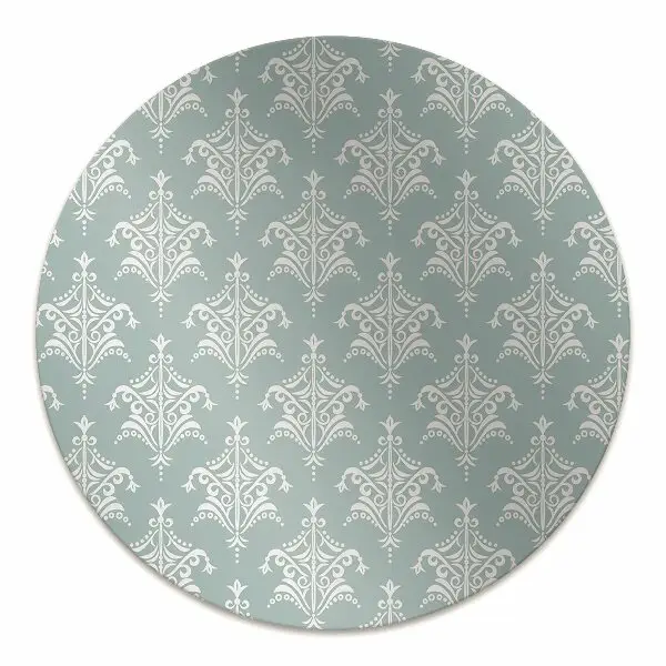 Tapis de chaise de bureau Damassé