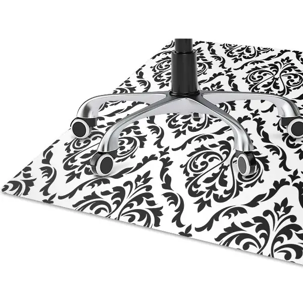Tapis de chaise de bureau Damassé