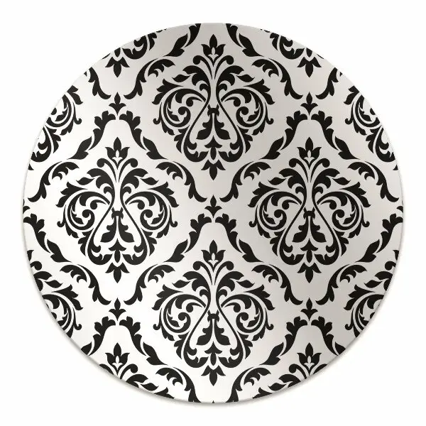 Tapis de chaise de bureau Damassé