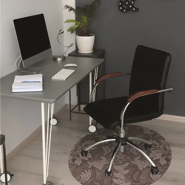 Tapis protège sol Modèle de style damassé