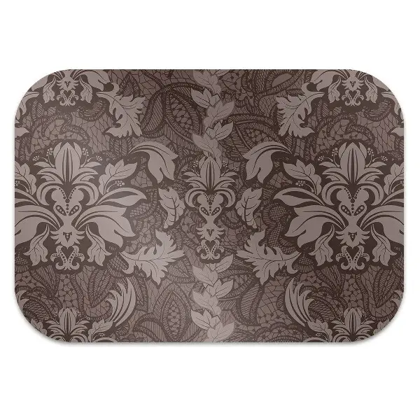Tapis protège sol Modèle de style damassé