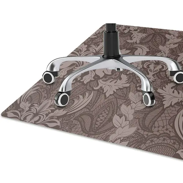 Tapis protège sol Modèle de style damassé