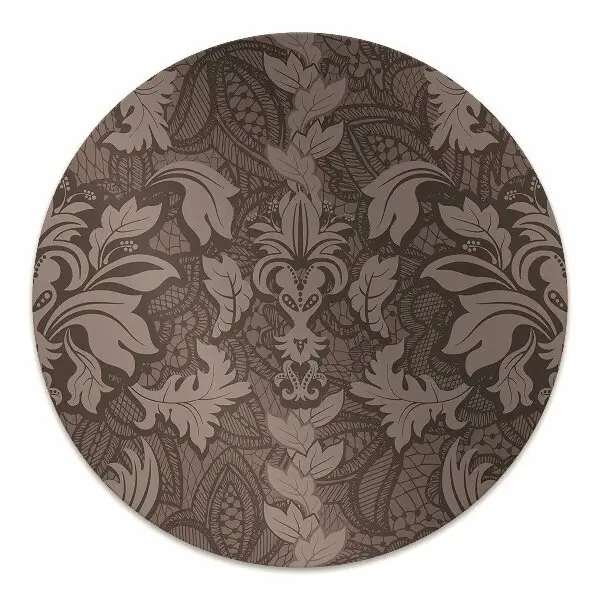 Tapis protège sol Modèle de style damassé