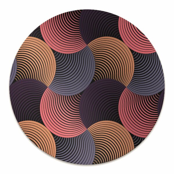 Tapis bureau Modèle coloré