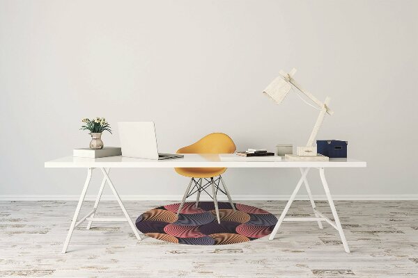 Tapis bureau Modèle coloré
