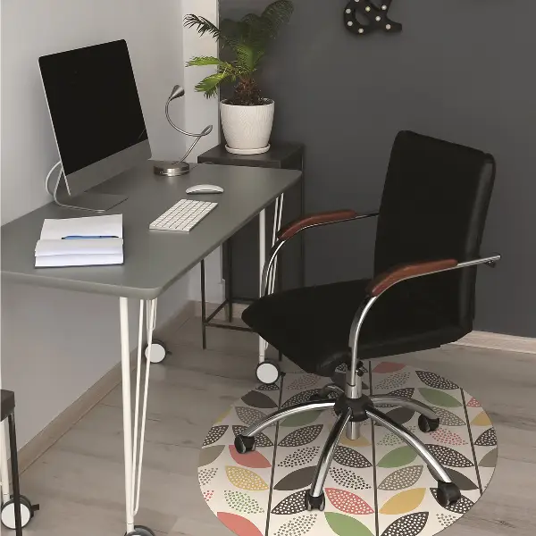 Tapis bureau Modèle coloré
