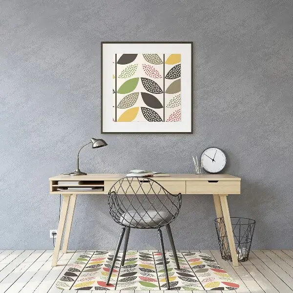 Tapis bureau Modèle coloré