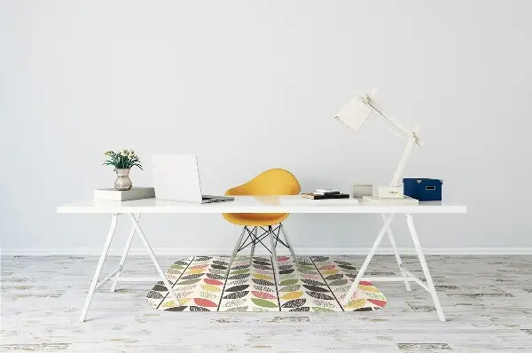 Tapis bureau Modèle coloré