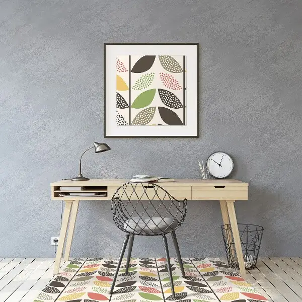 Tapis bureau Modèle coloré