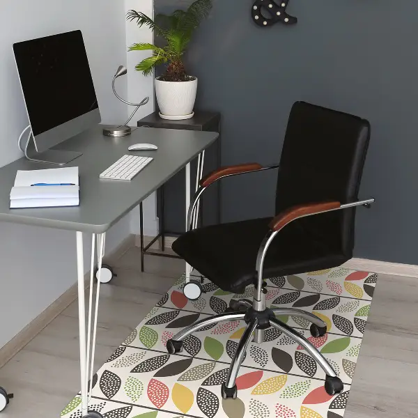 Tapis bureau Modèle coloré