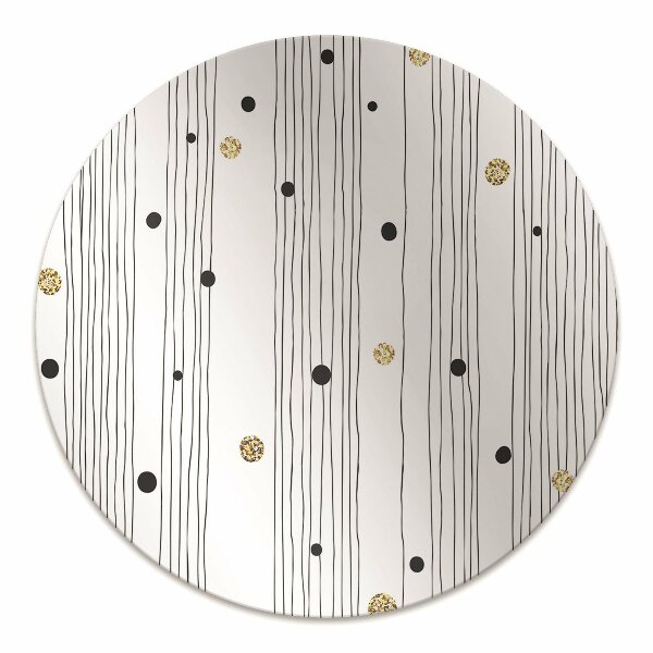 Tapis bureau Lignes minces