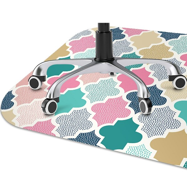 Tapis bureau Modèle coloré