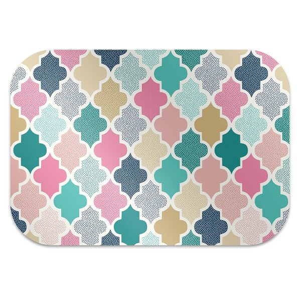 Tapis bureau Modèle coloré