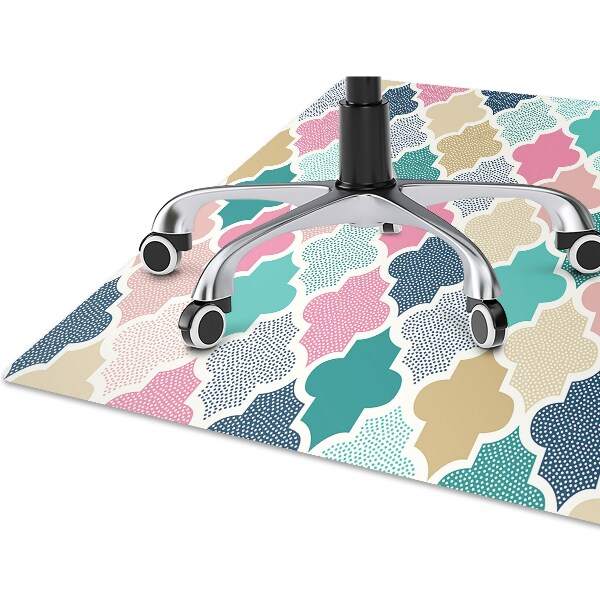 Tapis bureau Modèle coloré