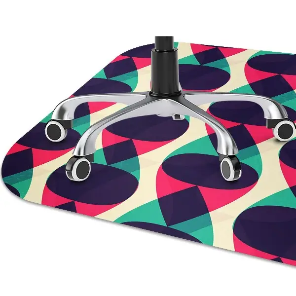 Tapis bureau Modèle coloré