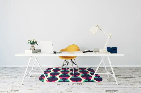 Tapis bureau Modèle coloré