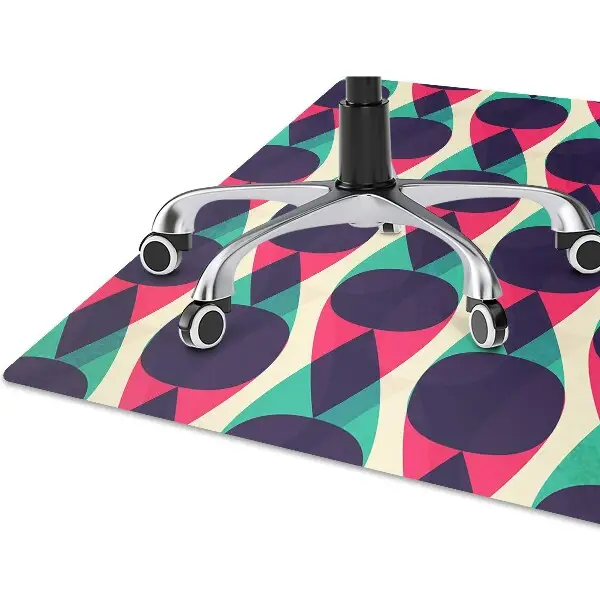 Tapis bureau Modèle coloré